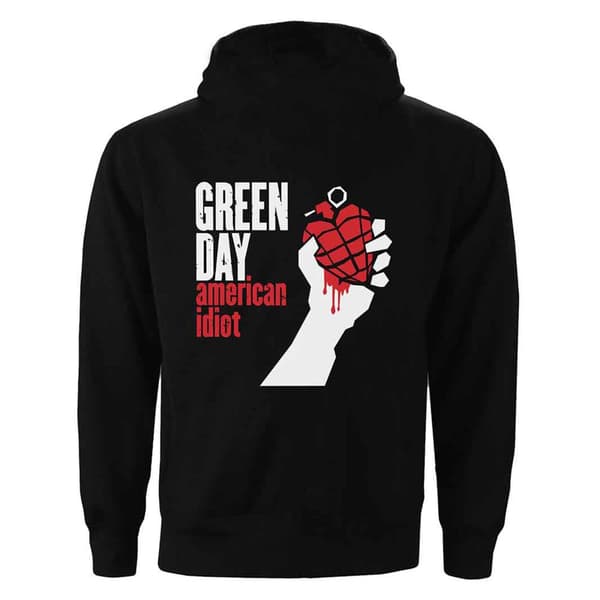 Green Day American Idiot Zipped Hoodie