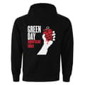 Miniatyrbild 2 av 4: Green Day American Idiot Zipped Hoodie