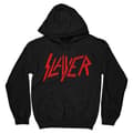 Miniatyrbild 1 av 3: Slayer Distressed Band Logo Pullover Hoodie