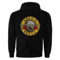 Miniatyrbild 2 av 4: Guns N' Roses Classic Band Logo Zipped Hoodie