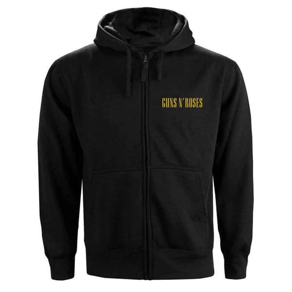 Guns N' Roses Classic Band Logo Zipped Hoodie