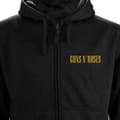 Miniatyrbild 3 av 4: Guns N' Roses Classic Band Logo Zipped Hoodie