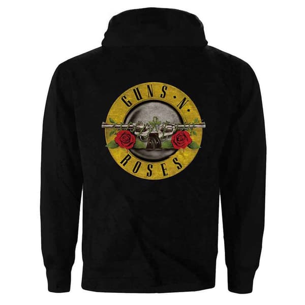 Guns N' Roses Classic Band Logo Zipped Hoodie