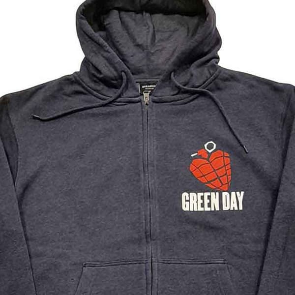Green Day American Idiot Zipped Hoodie