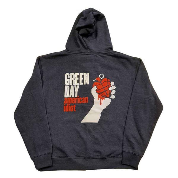 Green Day American Idiot Zipped Hoodie