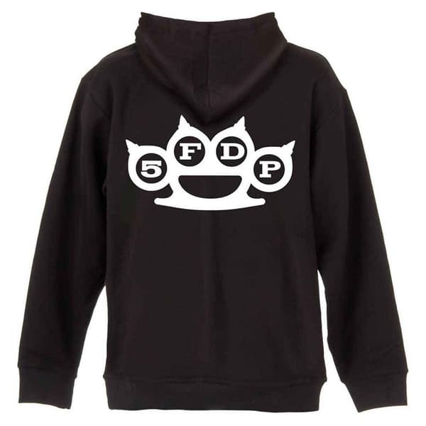Five Finger Death Punch Knuckles Zipped Hoodie