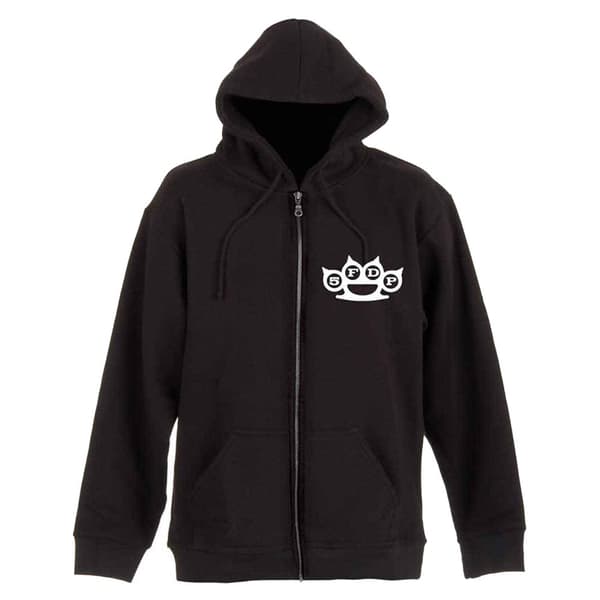 Five Finger Death Punch Knuckles Zipped Hoodie