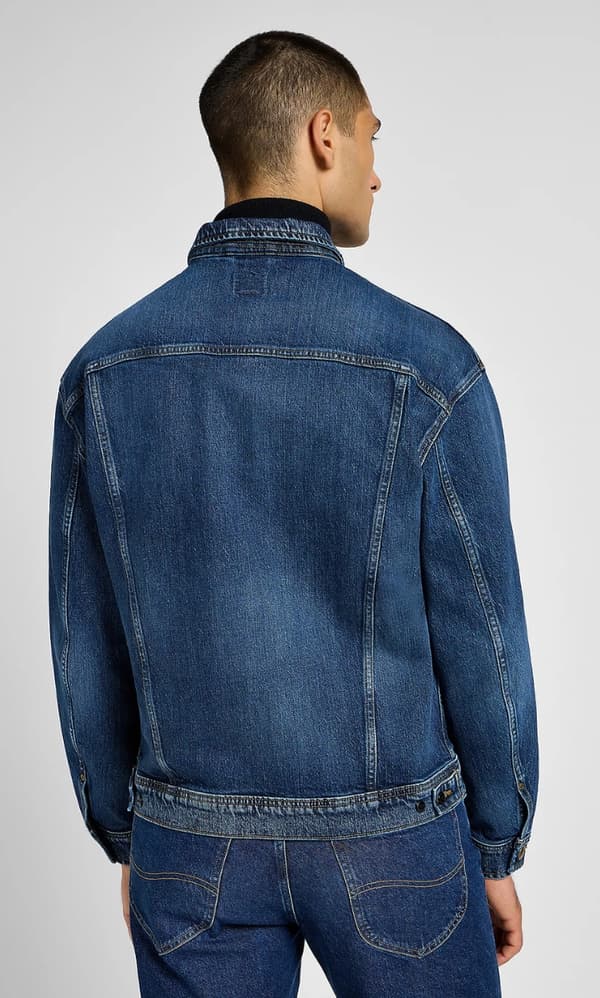 Lee RELAXED RIDER JACKET Orchid LOOSE KATANA DENIM JACKET DARK DENIM M