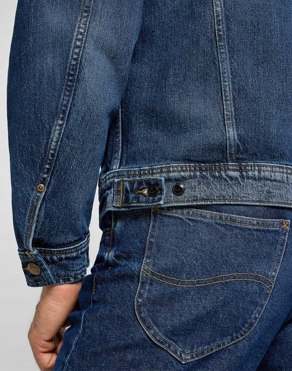 Lee RELAXED RIDER JACKET Orchid LOOSE KATANA DENIM JACKET DARK DENIM M