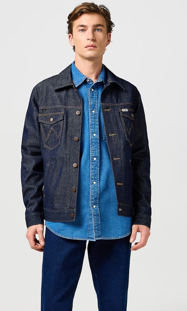 Wrangler REGULAR TAKKI Rinsed Night LAIVANNISTIN FARKUT KATANA TAKKI S