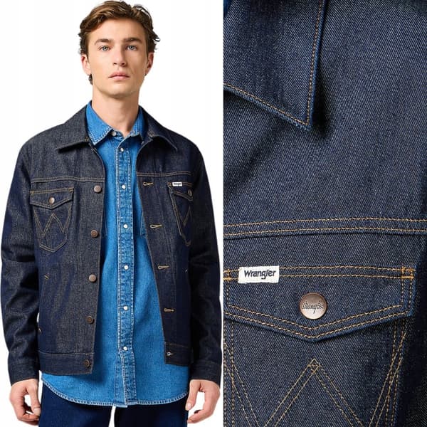 Wrangler REGULAR TAKKI Rinsed Night LAIVANNISTIN FARKUT KATANA TAKKI S
