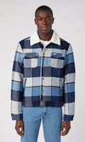 Pikkukuva 3 / 6: Wrangler RUUDULLINEN VILLAINEN TRUCKER-TAKKI XXL
