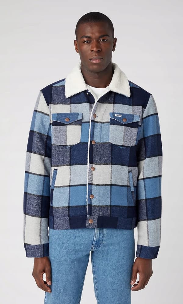 Wrangler RUUDULLINEN VILLAINEN TRUCKER-TAKKI XXL