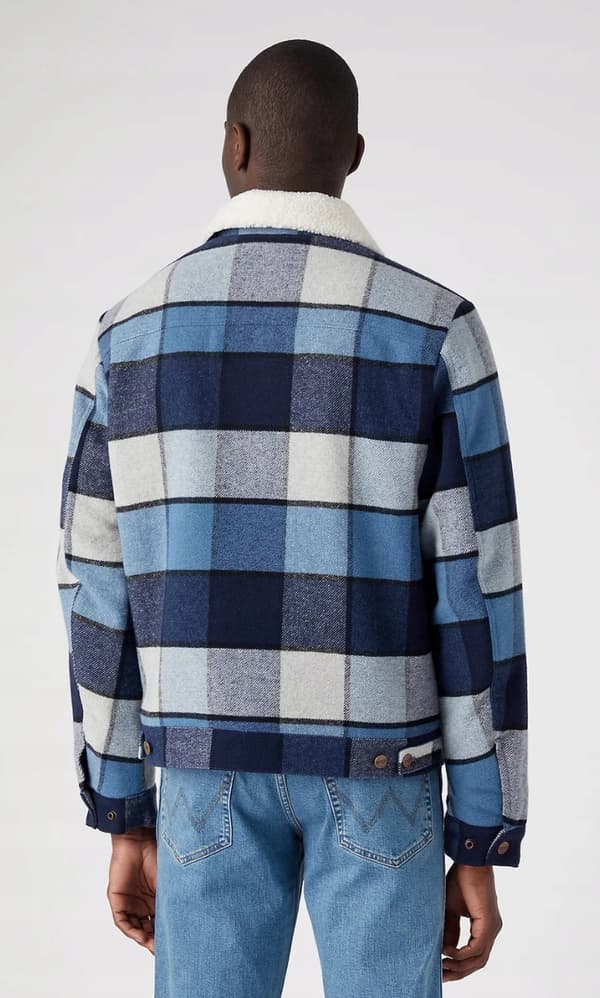 Wrangler RUUDULLINEN VILLAINEN TRUCKER-TAKKI XXL