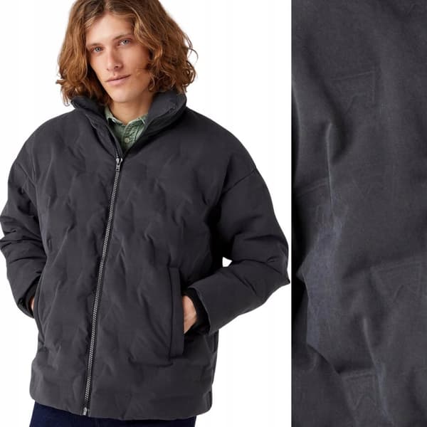 Wrangler BRAND DOWN PUFFER FadedBlack SVART ANKA DUNJACKA XXL