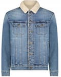 Pikkukuva 8 / 8: Lee SHERPA JACKET Medium INSULATED KATANA DENIM ON BEAR REGULAR FIT M