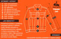 Pikkukuva 2 / 8: Lee SHERPA JACKET Medium INSULATED KATANA DENIM ON BEAR REGULAR FIT M