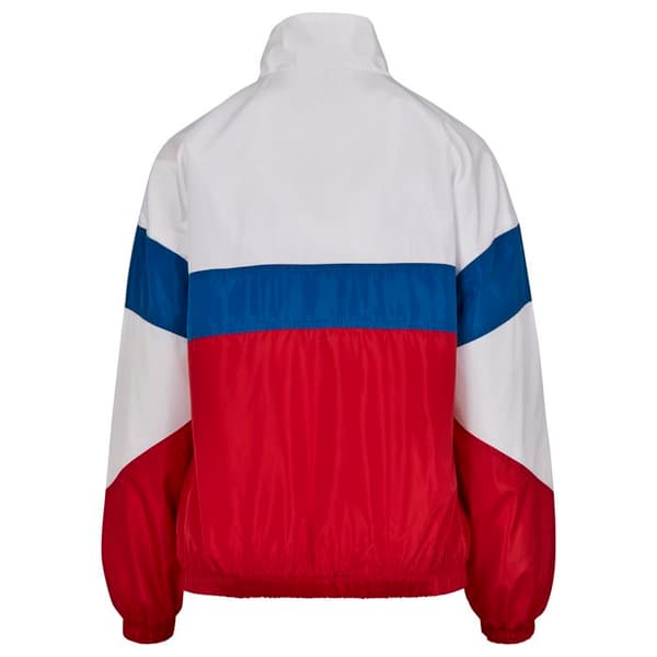 Damsk parka - Urban Classic - 3-färgad - Hög krage - Fickor med dragkedja - Taffetafoder