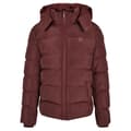 Miniatyrbild 1 av 5: Väst - Urban Classics - Huva Puffer - Bordeaux - Unisex - Stora storlekar