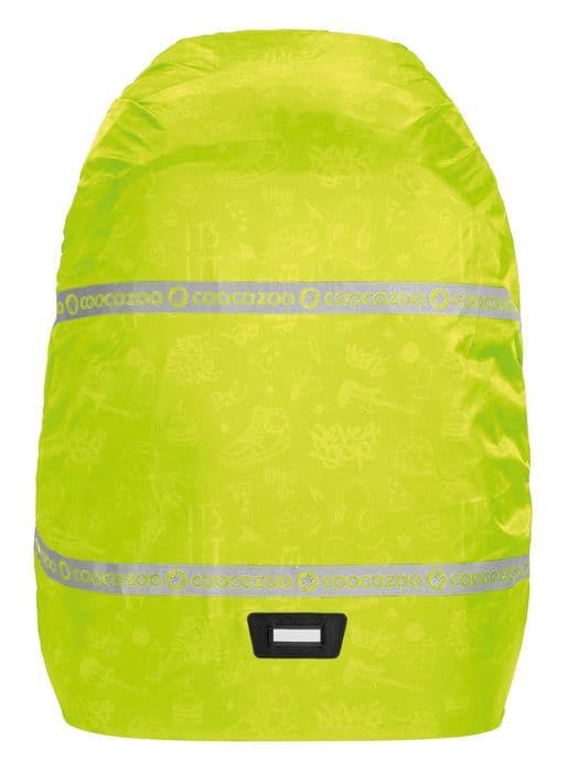 Regnöverdrag - coocazoo - Regnskydd - Gul fluo - Unisex - Barn