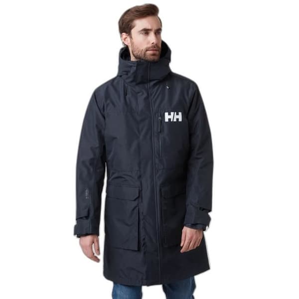 Vattentät jacka - Helly Hansen - Rigging - Marinblå - M - HELLY TECH®-system