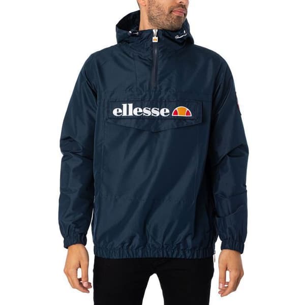 Jacka Mont 2 - Ellesse - Blå - Huva - Knäppfickor - Elastisk vid Handlederna