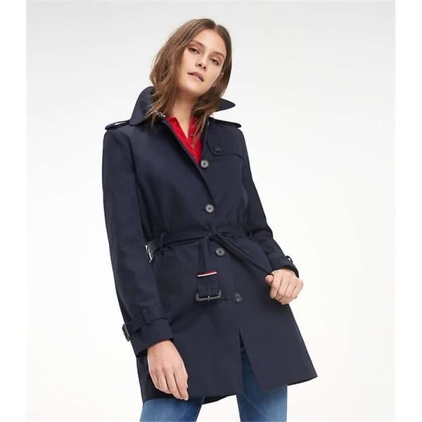 JACKA TOMMY HILFIGER WW0WW24966 HERITAGE SINGLE BREA JACKOR AND S Kvinna MIDNATT