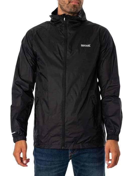 Regnjacka - Regatta - Pack it jkt iii - Svart - Ventilerande - Vattentät
