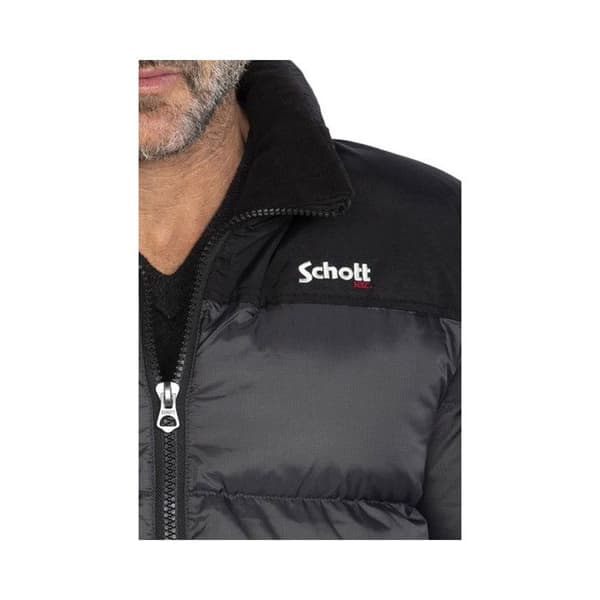 Blouson Man - Schott - Utah - Polyester - Antracit - Vuxen