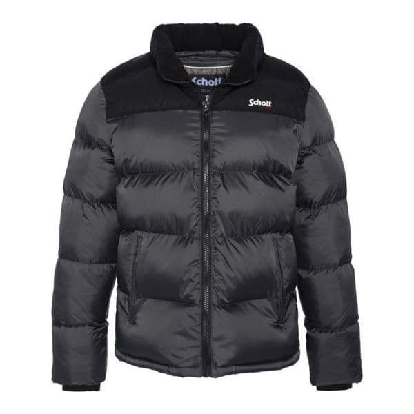 Blouson Man - Schott - Utah - Polyester - Antracit - Vuxen