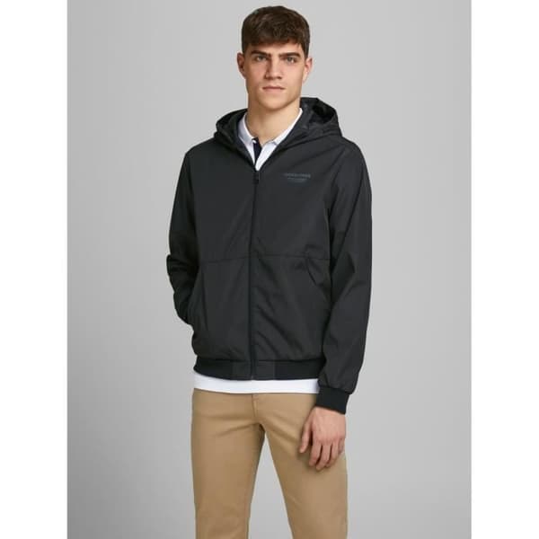 Huvtröja - Jack & Jones - Eseam - Svart - XXS - 100% Polyester