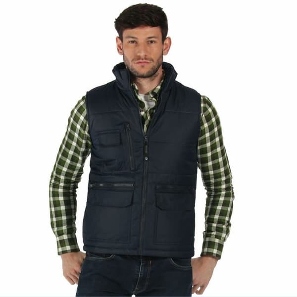 Regatta - TRA803-540.0 - Isolerad ärmlös väst för män med flera fickor Steller Bodywarmers Herr (paket med 1)