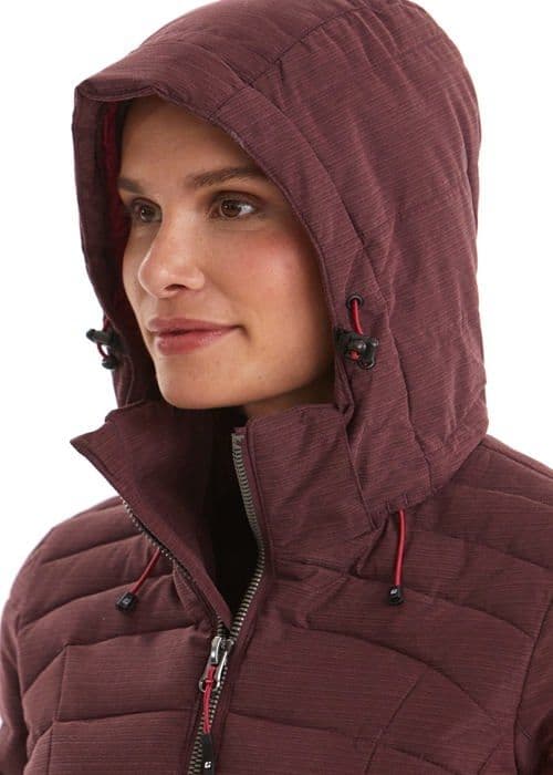 Killtec Parka - 35618-000 - Skane Wmn Quilted Prk Down Parka med Zip Hood Damer