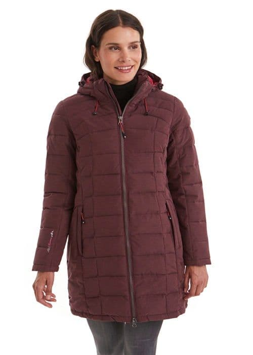 Killtec Parka - 35618-000 - Skane Wmn Quilted Prk Down Parka med Zip Hood Damer