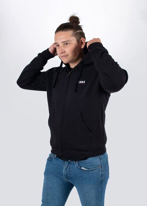 Jacka - peacoat - kappa - kavaj Tama - TAMH001S - Zip-up hoodie Svart Stl S