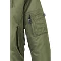 Miniatyrbild 4 av 4: MA1 Bomber Warm Hood Jacket - BRANDIT - Olive - Herr