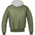 Miniatyrbild 2 av 4: MA1 Bomber Warm Hood Jacket - BRANDIT - Olive - Herr