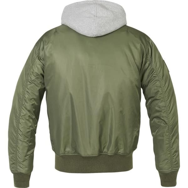 MA1 Bomber Warm Hood Jacket - BRANDIT - Olive - Herr
