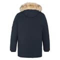Miniatyrbild 2 av 3: Parka - Schott NYC - Nelson 20 - 100% polyester - Huva med konstpäls - Marinblå