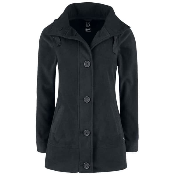 Vårjacka dam - Brandit - Square Fleece - Polyester - Andas - Långa ärmar