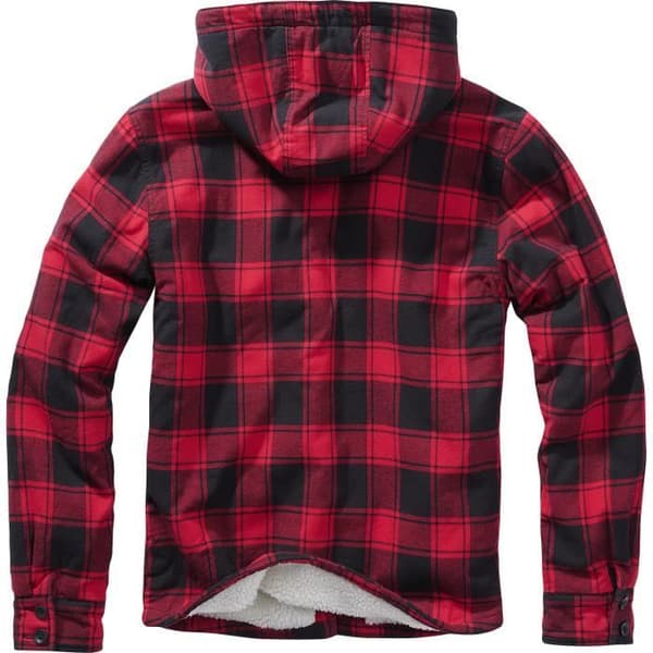 Brandit Lumberjack Jacka Herr Mellansäsongsjacka röd/svart