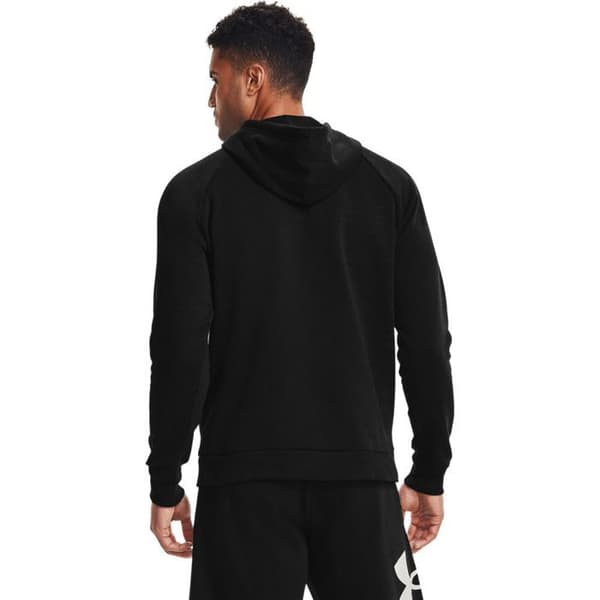 Huvtröja - Under Armour - Rival - Fleece - Svart - Långärmad