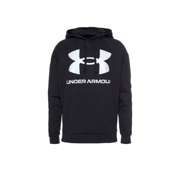 Huvtröja - Under Armour - Rival - Fleece - Svart - Långärmad