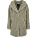 Miniatyrbild 1 av 3: Manteau dam - Urban Classics - Oversized Sherpa - Grön - Stora storlekar - Urban elegans