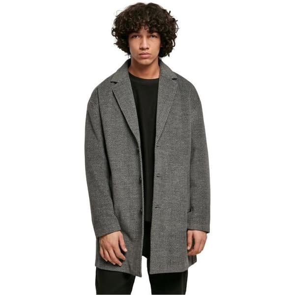 Kappa - Urban Classics - Klassisk Herringbone - Mörkgrå - 100% Polyester - Regular fit