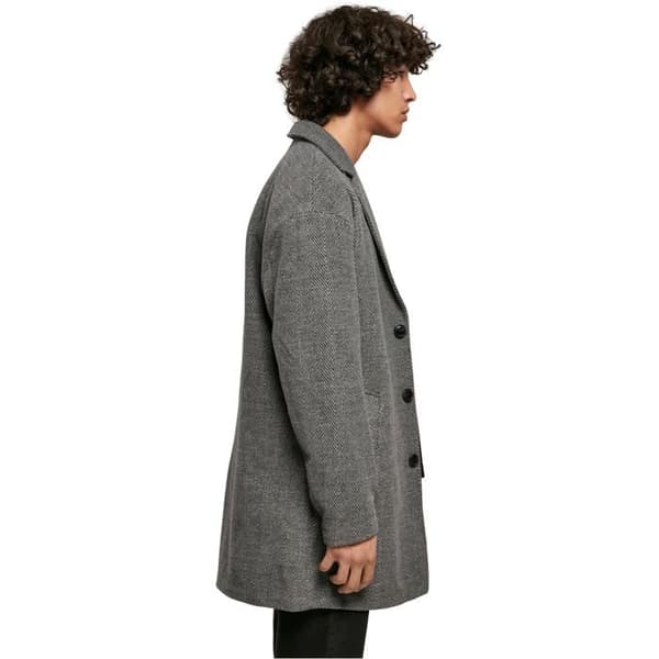 Kappa - Urban Classics - Klassisk Herringbone - Mörkgrå - 100% Polyester - Regular fit