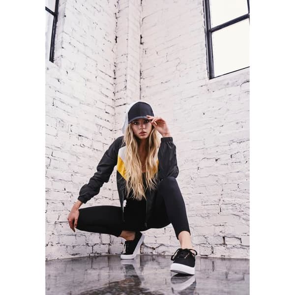 Parka dam - Urban Classics - Tricolor - Vindskydd - Justerbar huva - 2 fickor