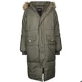 Miniatyrbild 1 av 6: Parka dam - Urban Classics - Fuskpäls Pufferjacka - Lång - Svart - Bekväm och stilren
