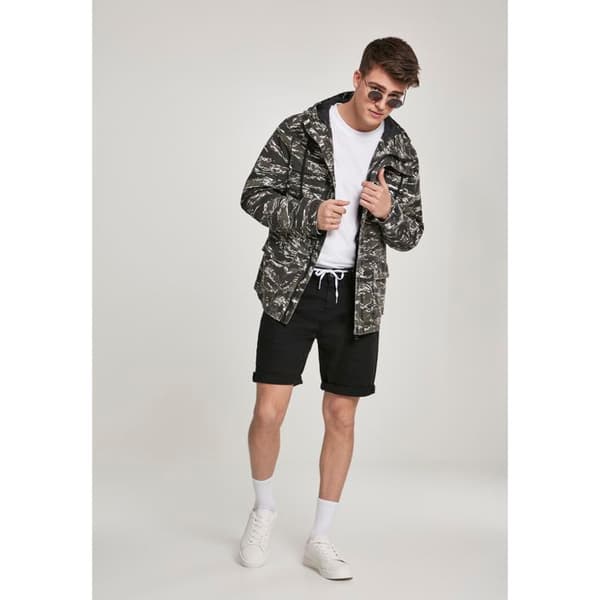 Parka - Urban Classic - Tiger Camo - Lätt bomull - Hög huva - Sidofickor