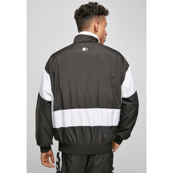 Sportjacka - Urban Classics - Starter Retro Track - Svart/Vit - Bekväm - Retro design